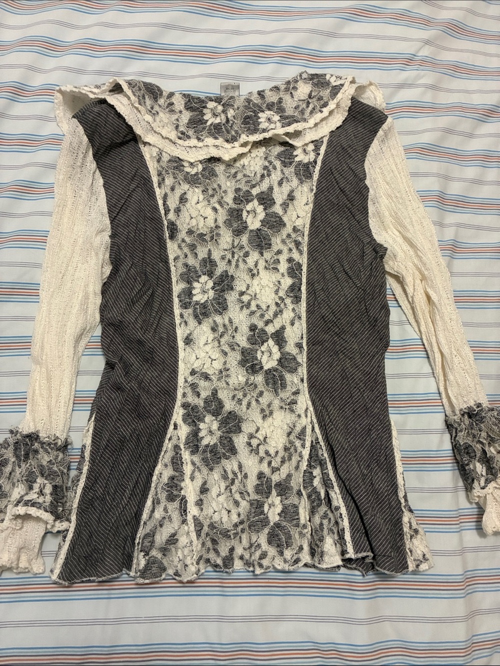 Alberto Makali Cream with dark gray 2 piece set - Picture 9 of 11